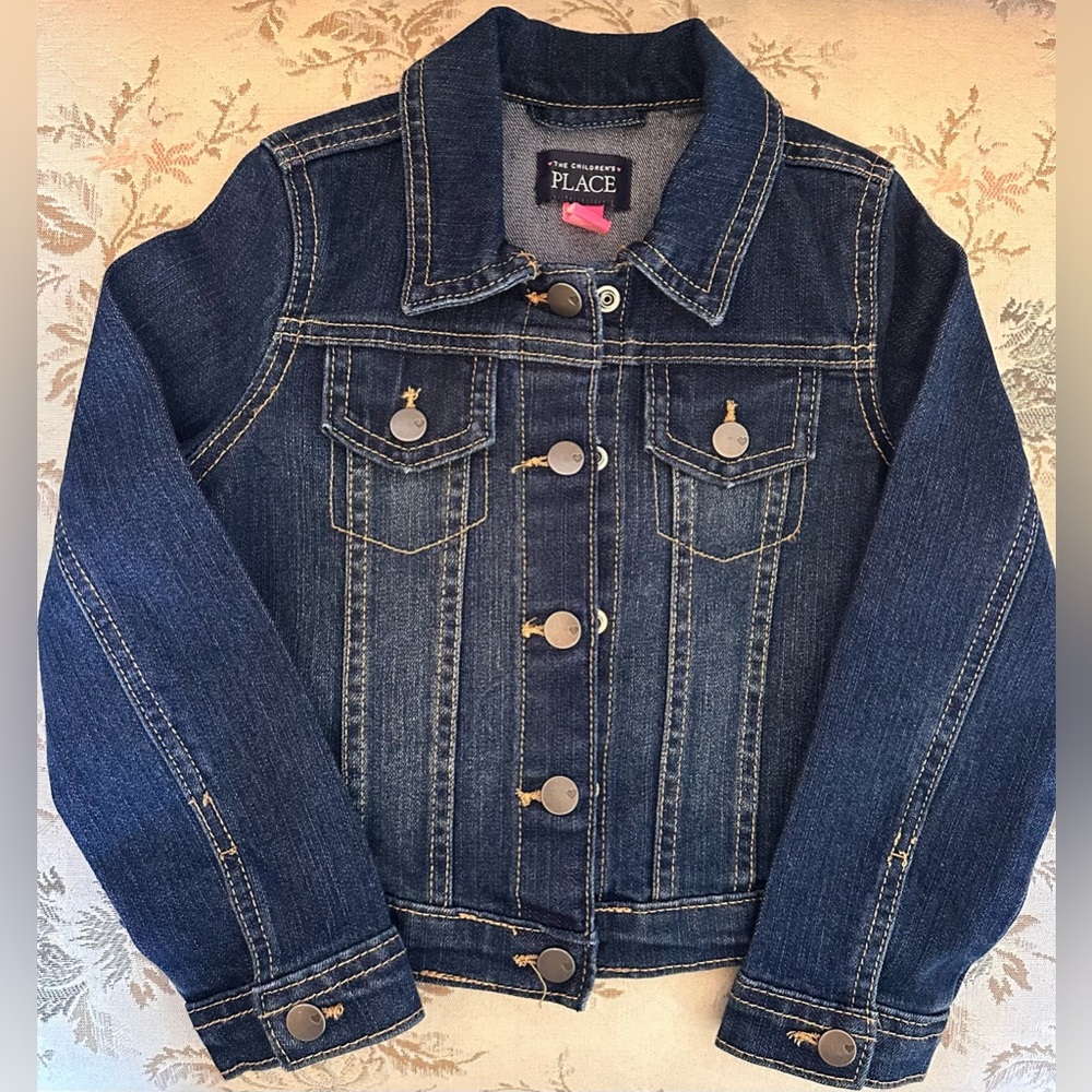 NWT The Children’s Place - Girls Denim Jacket Size 5T